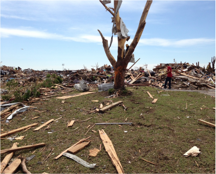 Tornado Damage in Moore, Oklahoma